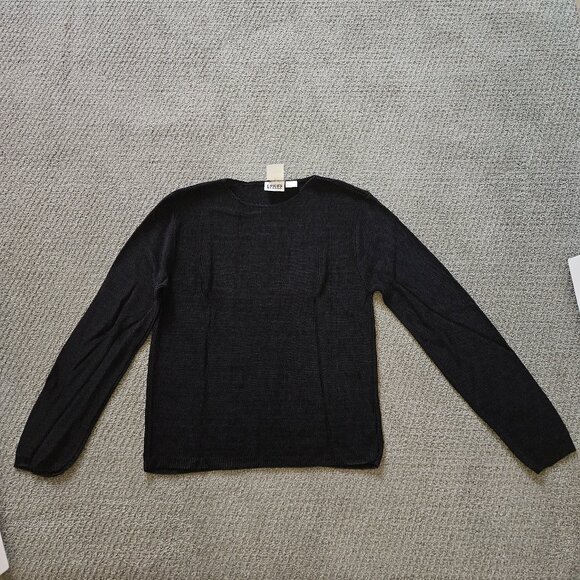 BRAND NEW WOMEN'S CHICO SEEDSTITCH SWEATER IN DEEP PLUM IN SMALL/MEDIUM SIZE - Picture 4 of 14